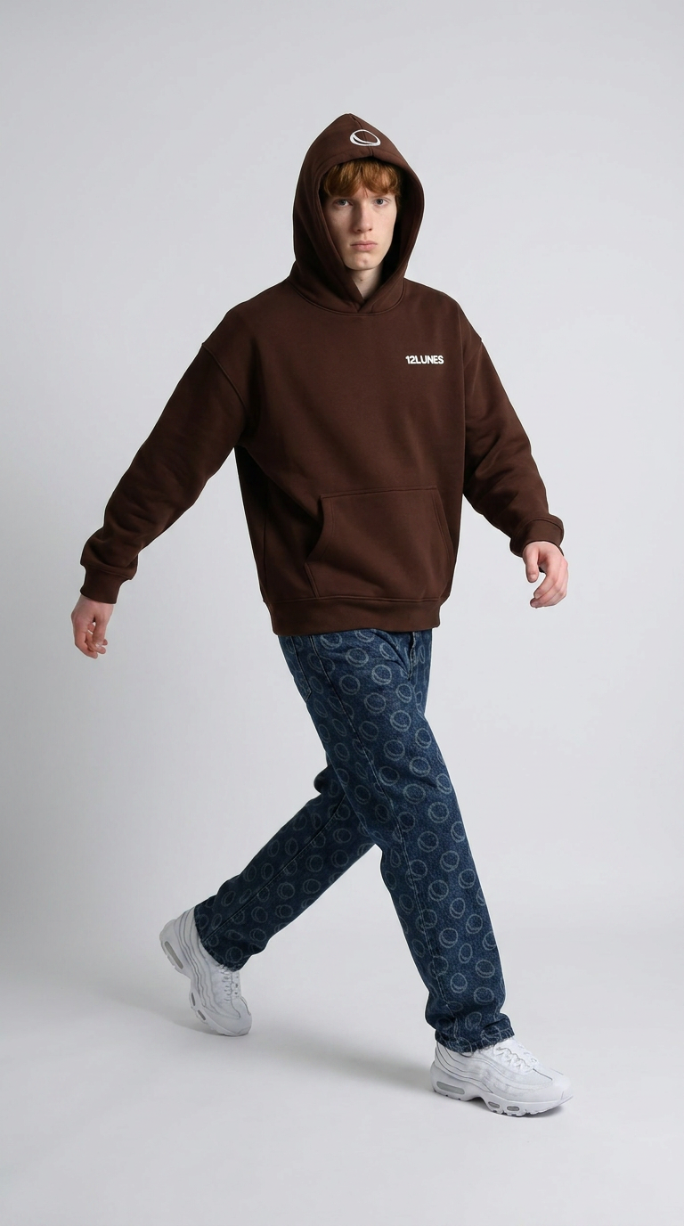 Hoodie Marron