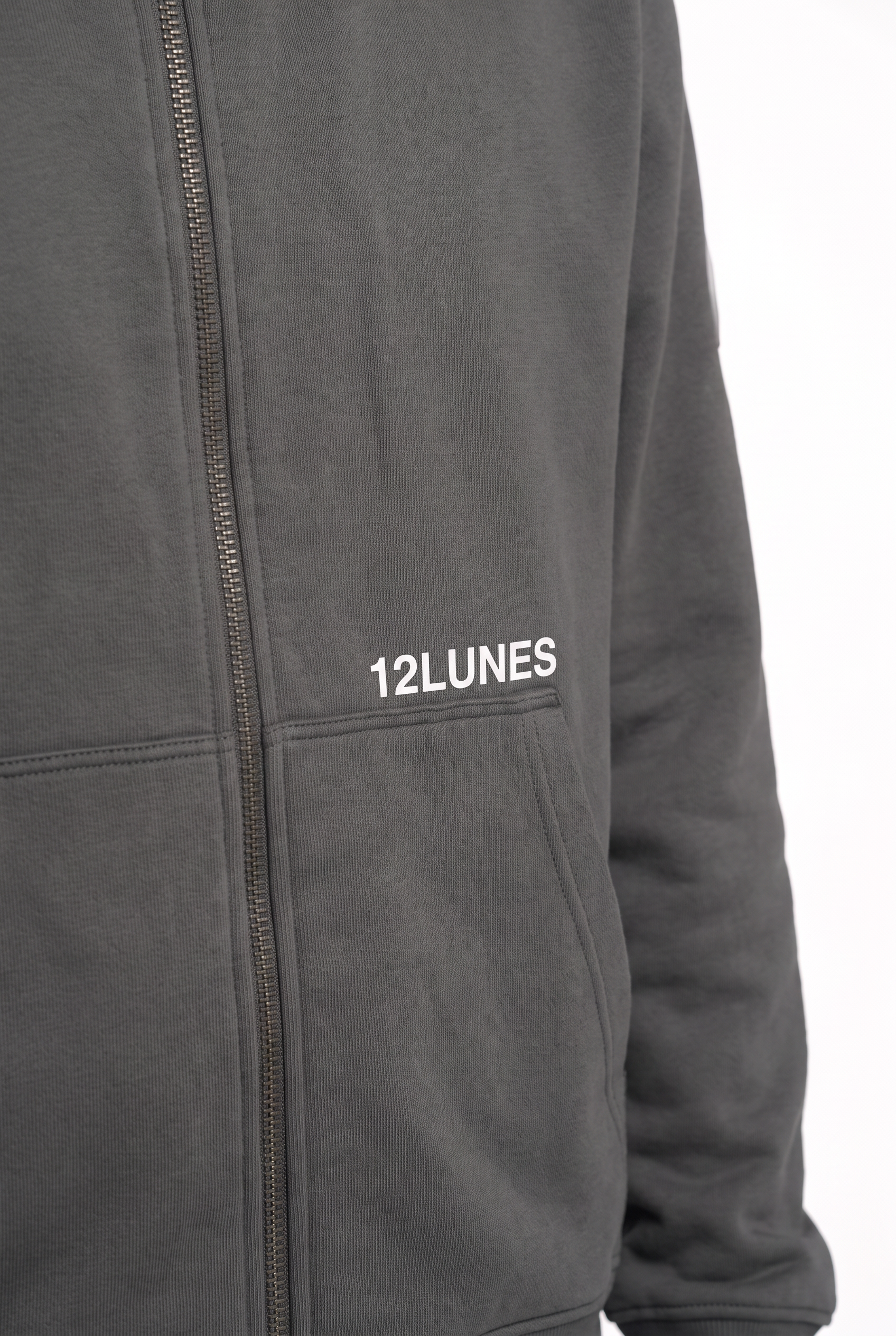 Full-Zip Graphite 12LUNES, vue de detail (2)