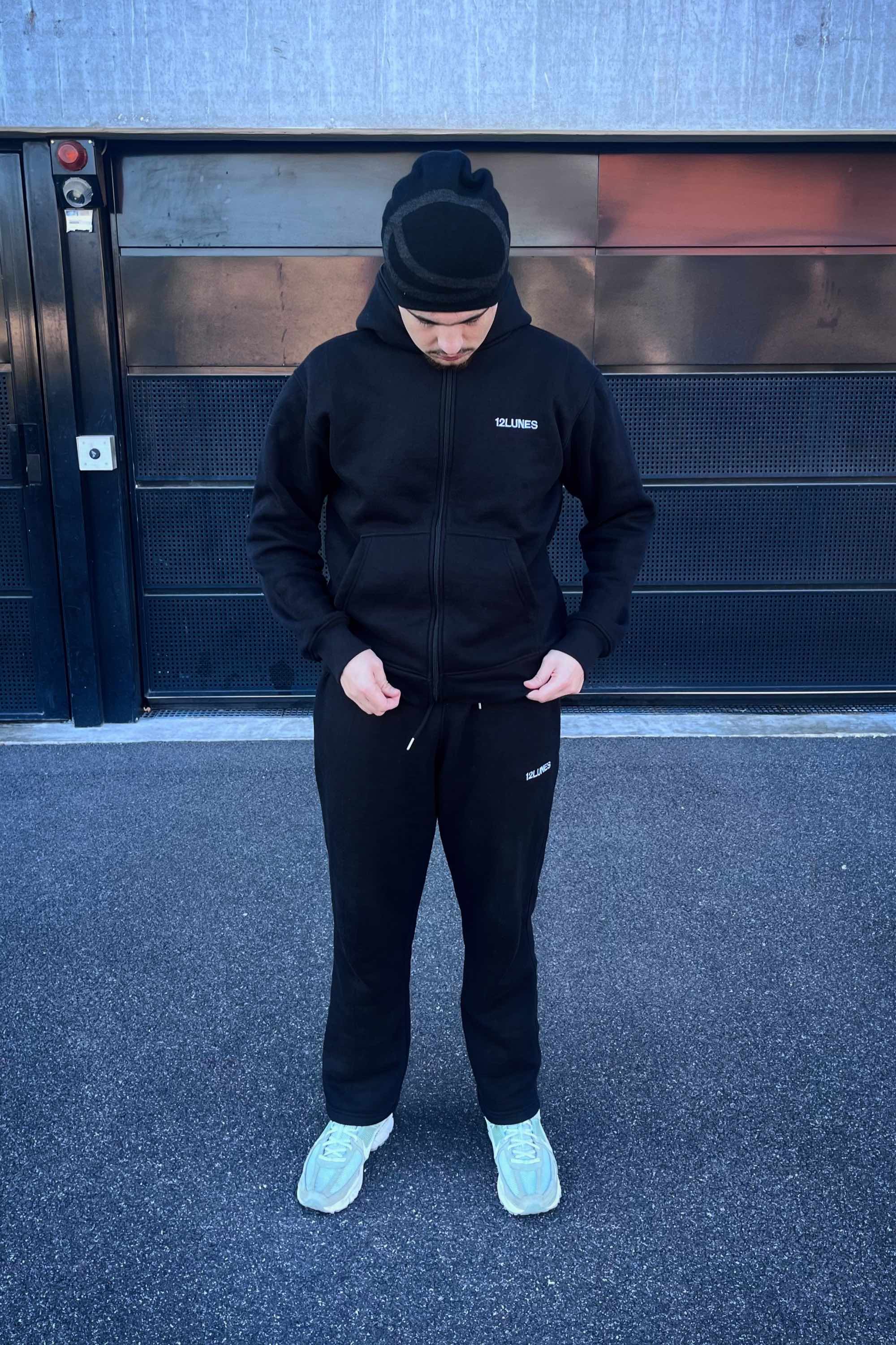 Full-Zip Noir