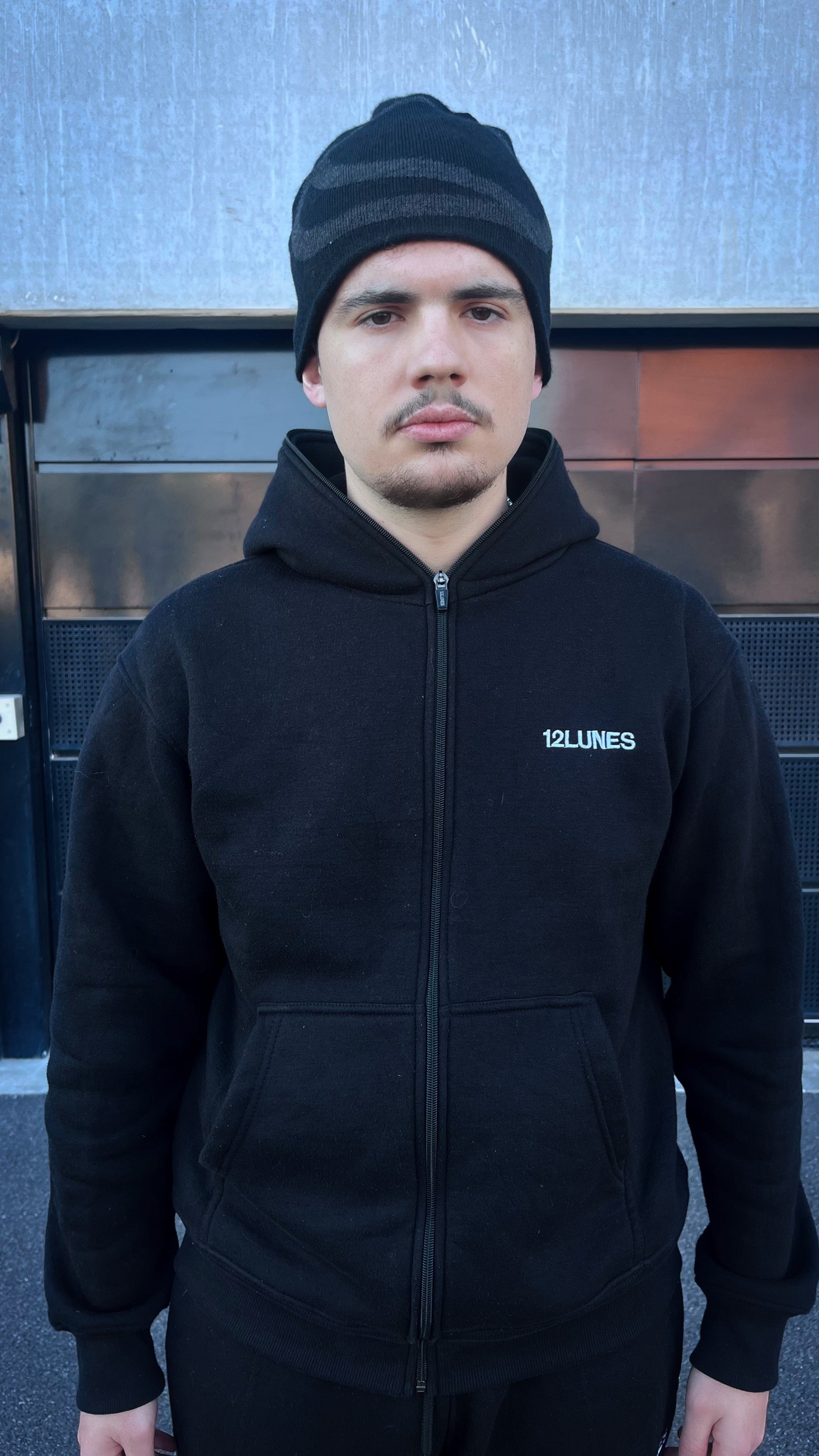Full-Zip Noir