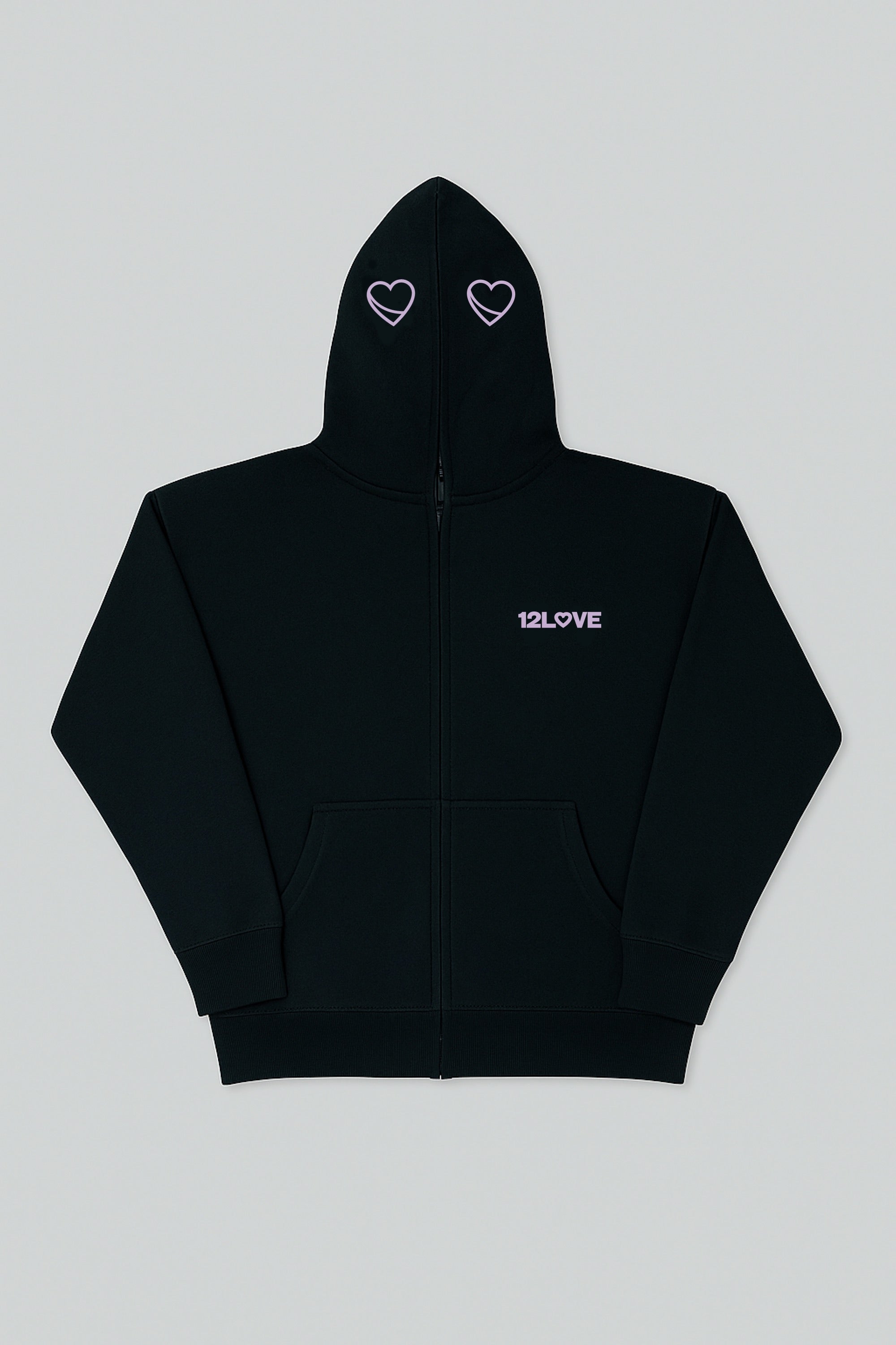 Full-Zip Noir