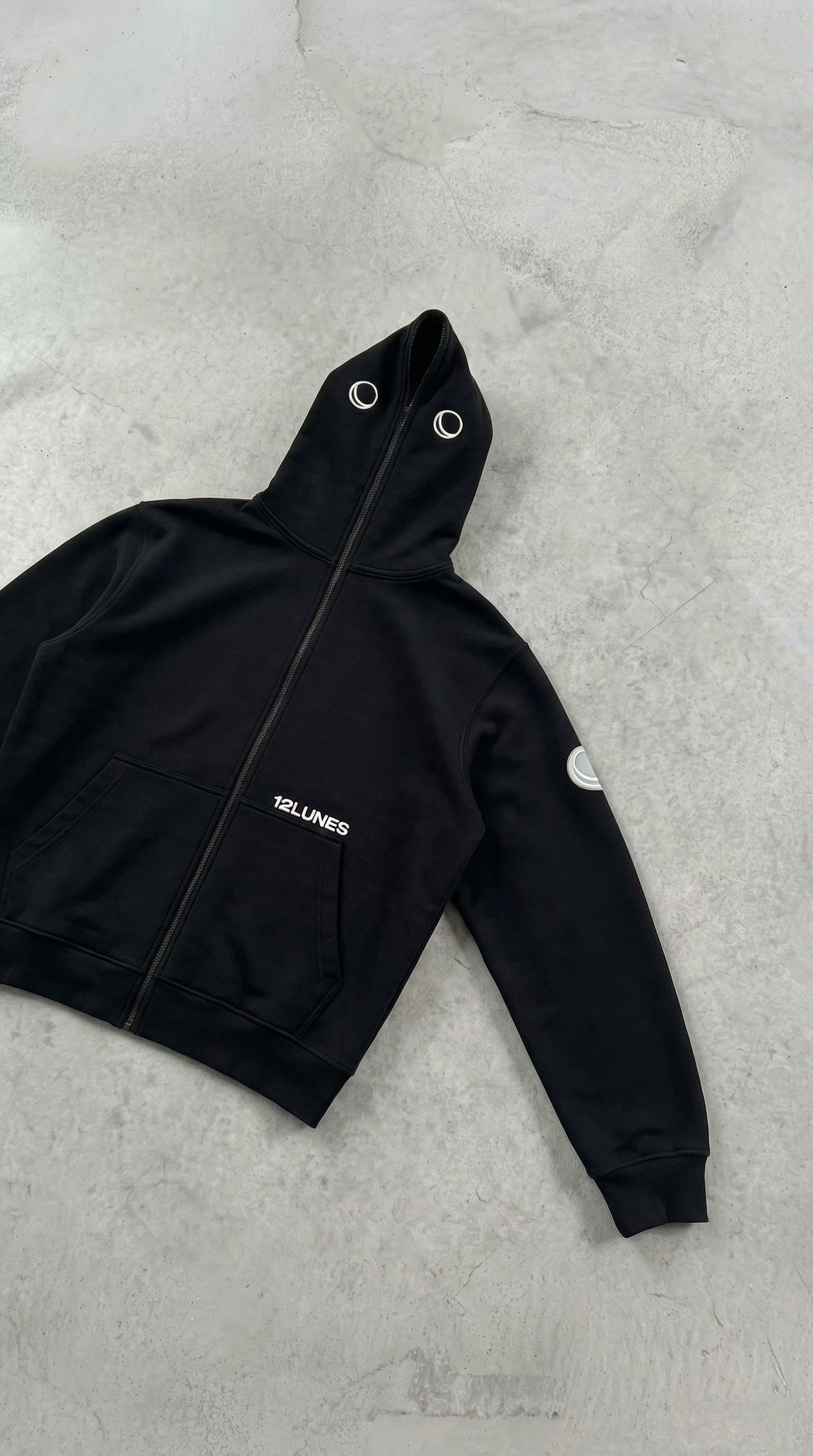 Full-Zip Charbon