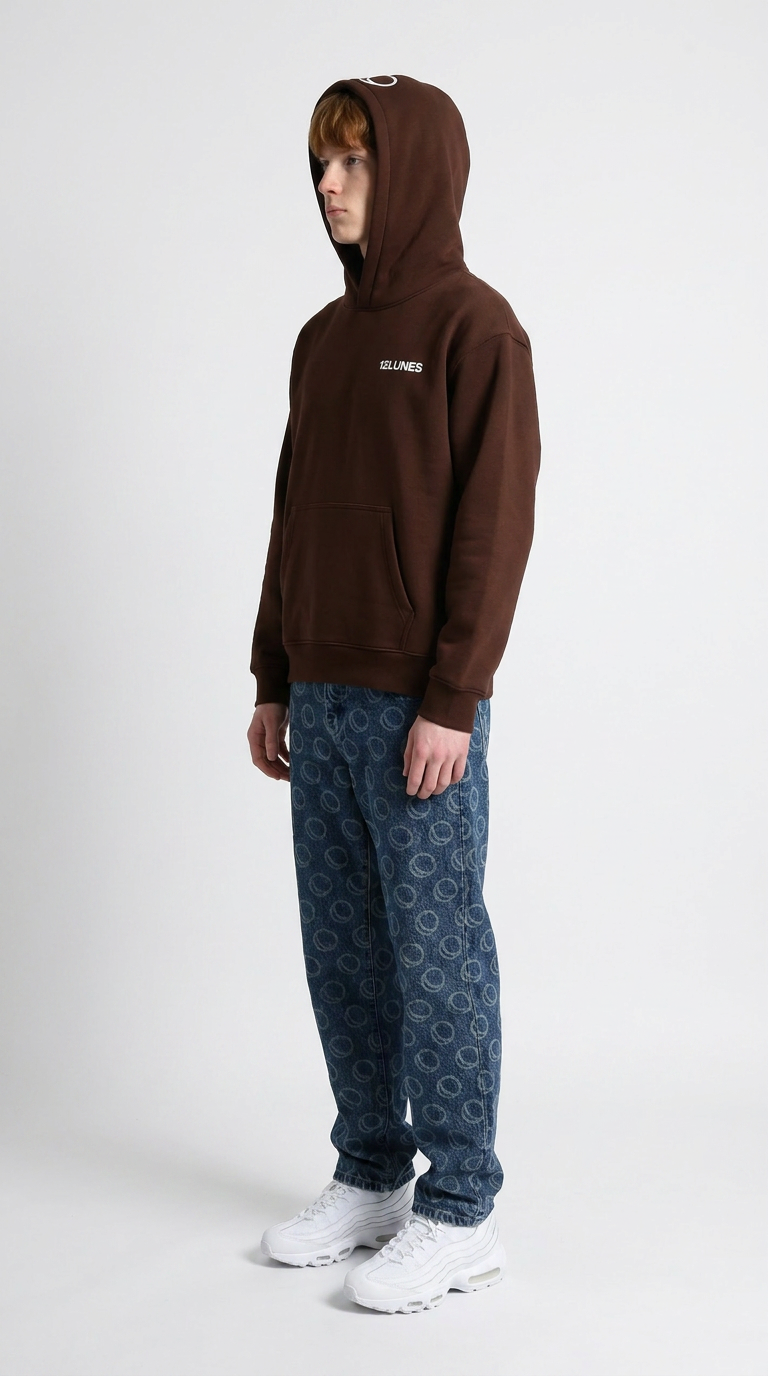 Hoodie Marron