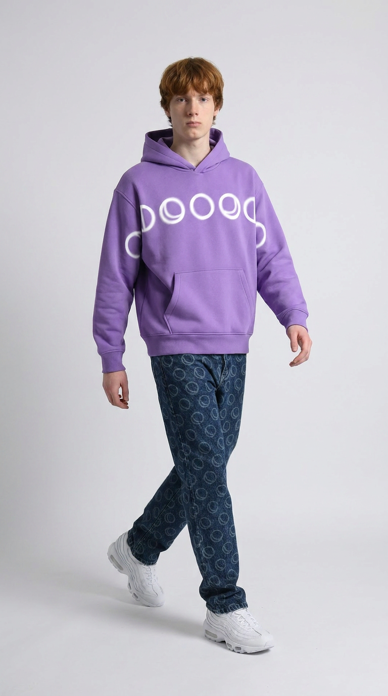 Hoodie Lila