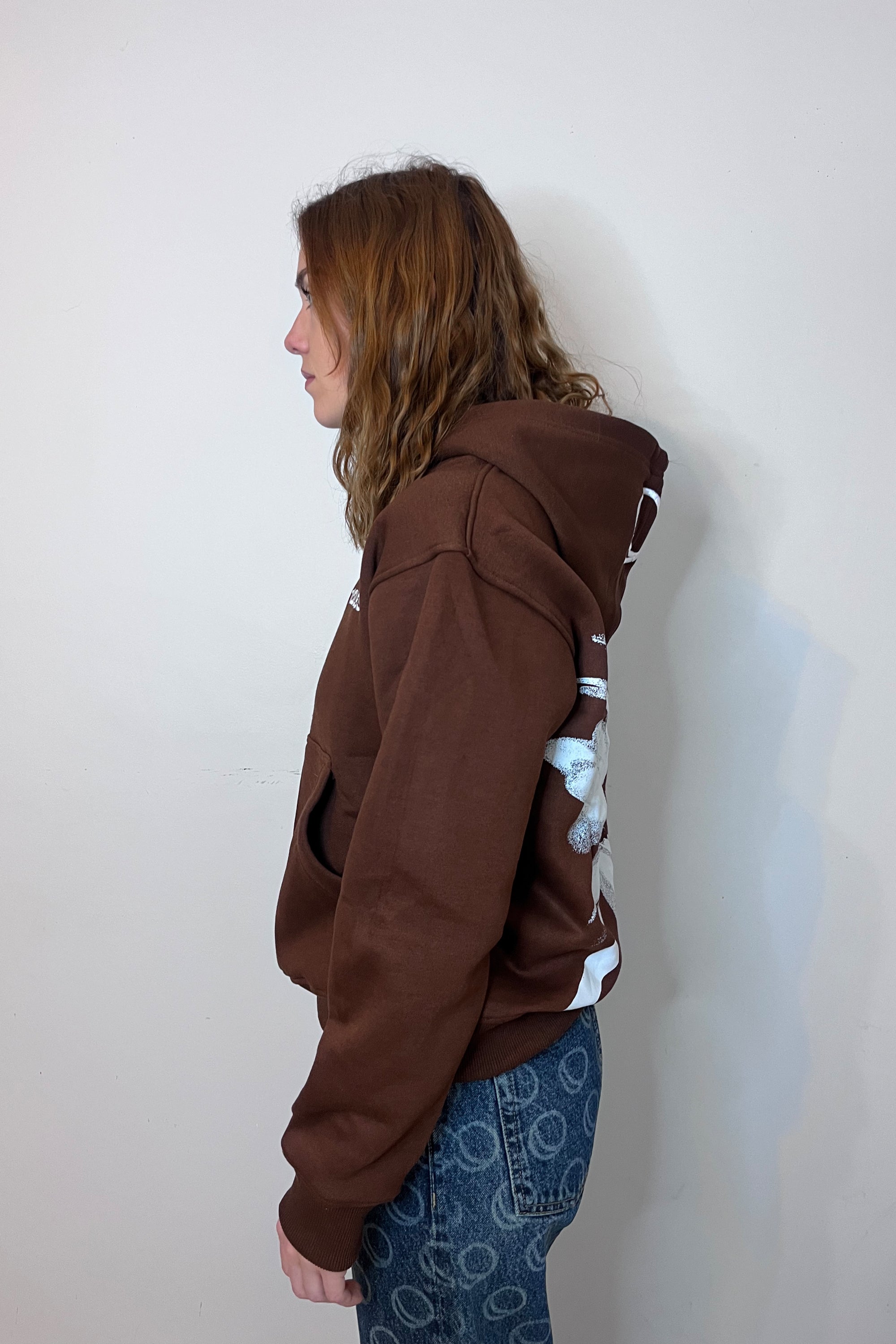 Hoodie Marron