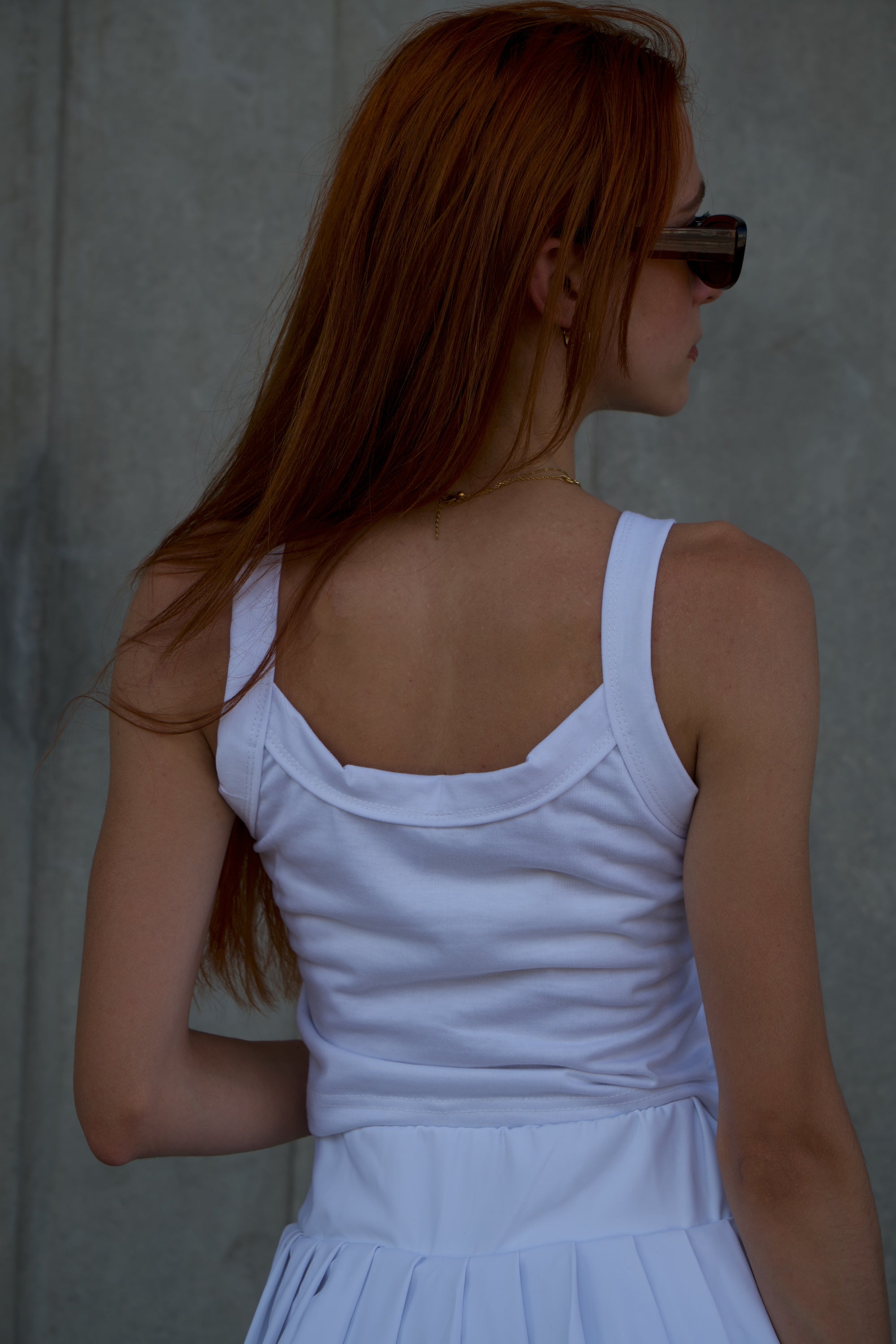 Crop-Top Blanc 12LUNES