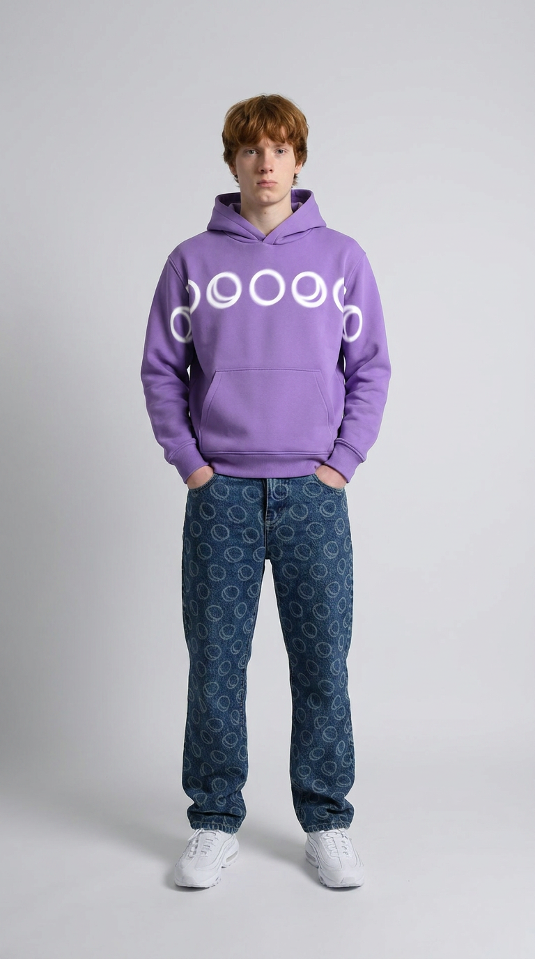 Hoodie Lila
