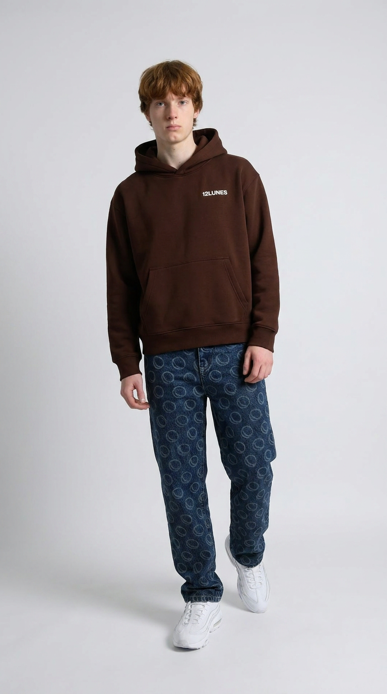 Hoodie Marron