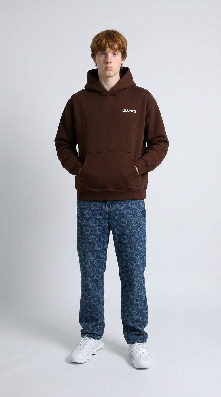 Hoodie Marron